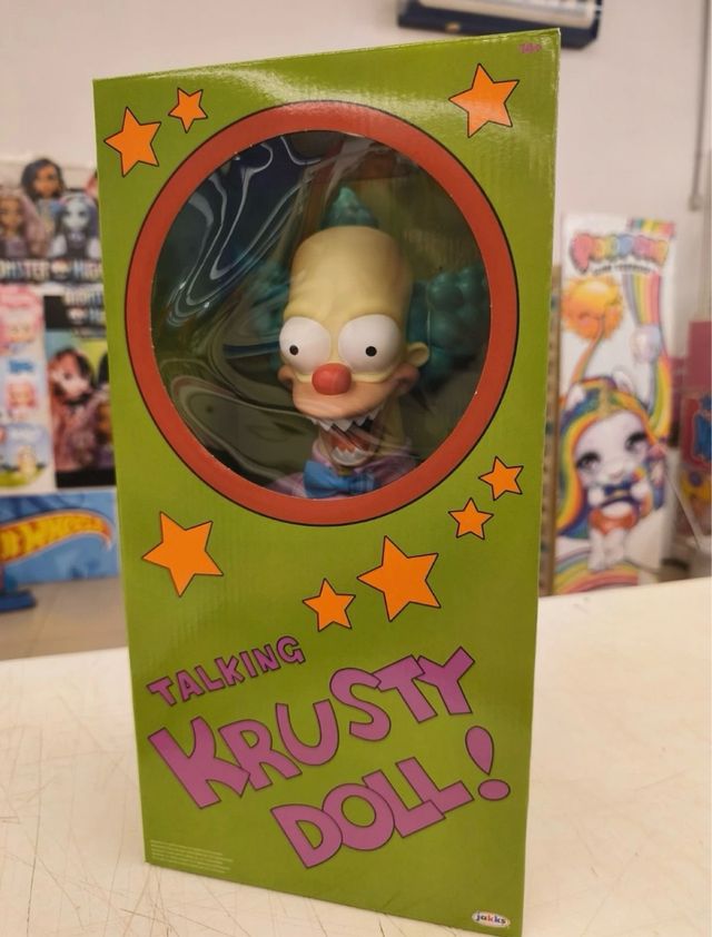 Krusty Doll Parlante Simpson Jakks Pacific