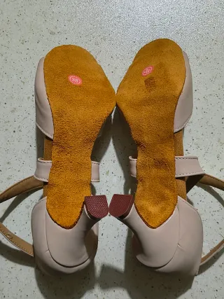 Scarpe da ballo beige