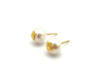pendientes oro 18k con piedra con circonita