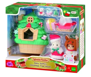 Sylvanian Families Casa Árvore Natal Bebé