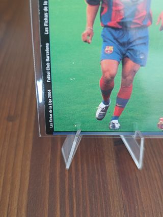 Cromo Ronaldinho Futbol Club Barcelona 2004