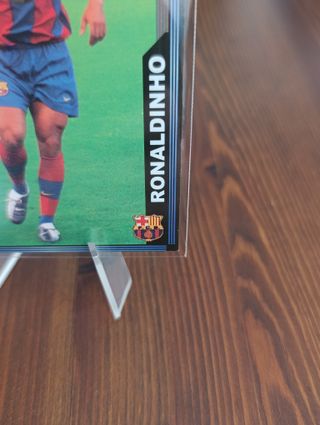 Cromo Ronaldinho Futbol Club Barcelona 2004