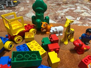 LEGO DUPLO - SET X 80 PEZZI - ANIMALI DELLO ZOO