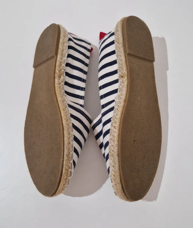 Alpargatas de rayas para niño/niña