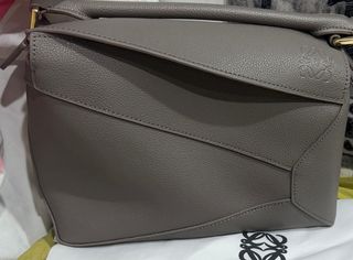 Bolso Loewe Puzzle Gris Elefante Mujer