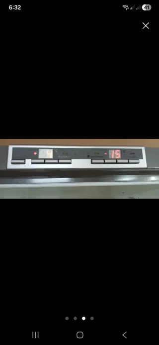 Cajones, luz, puertas y display AEG Santos