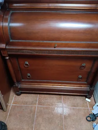 Buro Escritorio Clásico Madera