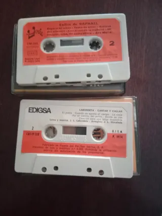 Casete Raphael Éxitos
