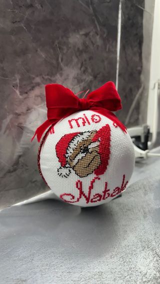 Sfera natalizia personalizzata