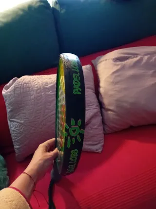 Raqueta de pádel Boomerang con funda