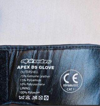 Guantes Alpinestar Talla XXL Negro
