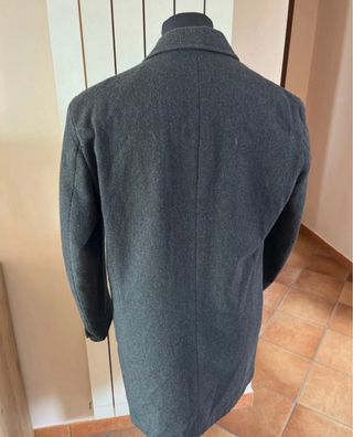 Cappotto in lana grigio