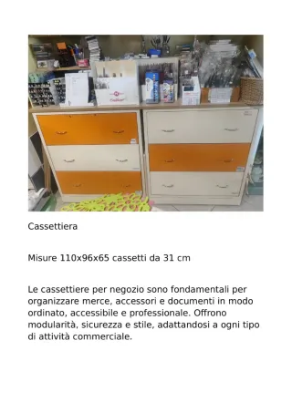 Cassettiera 110x96x65 cm