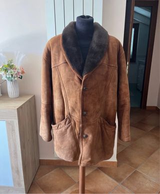 Cappotto in montone original sherling tg 52