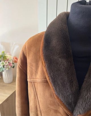 Cappotto in montone original sherling tg 52