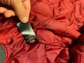 Chaqueta Bomber Alpha Industries Gris