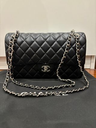 Bolso Chanel Negro Matelassé