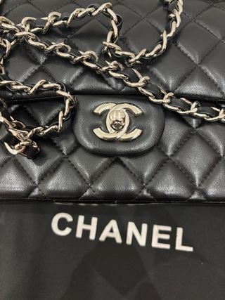 Bolso Chanel Negro Matelassé