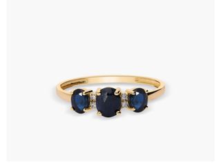 Anillo Oro 18k Diamantes Naturales