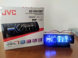 Autoradio JVC con bluetooth USB e radio dab