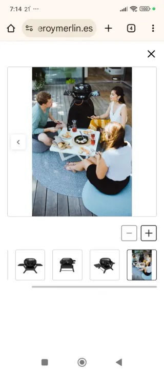 Barbecue elettrico OUTDOORCHEF Minichef 420