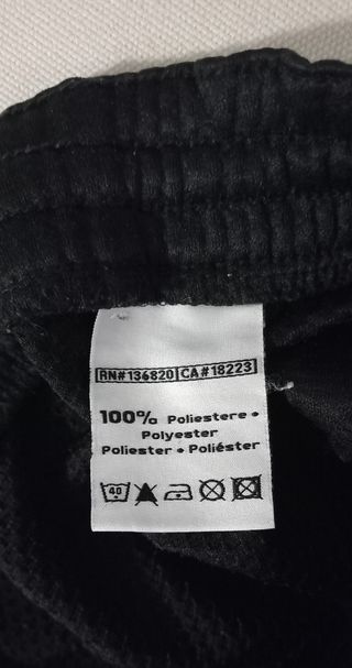 Pantaloni sportivi Kappa neri