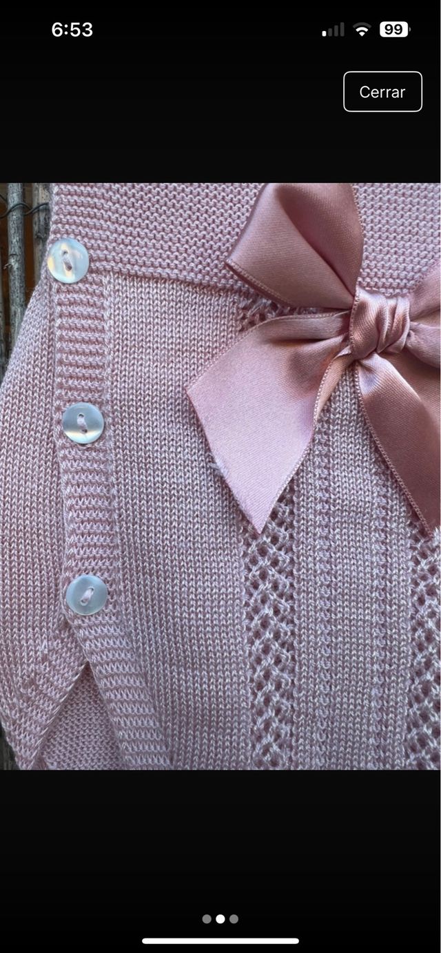 Cubrepañal Baby talla 24m