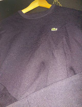 Jersey Lacoste azul marino SIN ETIQUETA