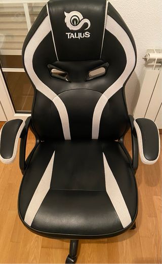 Silla de escritorio Talius Negra y Blanca