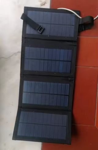 Cargador Panel Solar Portátil 5V Exterior