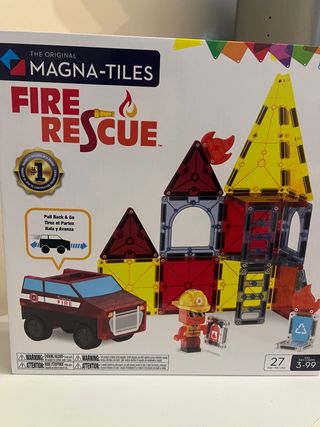 Magna-Tiles Fire Rescue Set 27 Piezas