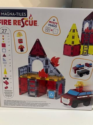 Magna-Tiles Fire Rescue Set 27 Piezas