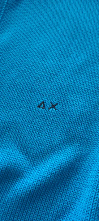 Maglioncino cardigan Sun 68 blu