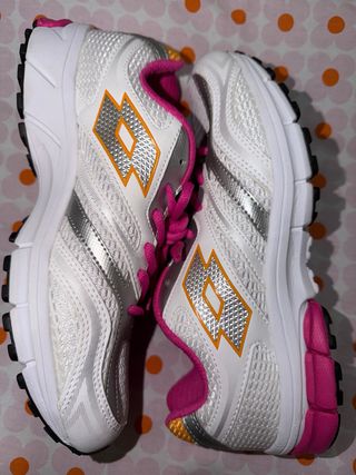Scarpe da ginnastica Lotto donna bianche e rosa