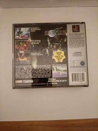 Final Fantasy VII PS1 Platinum