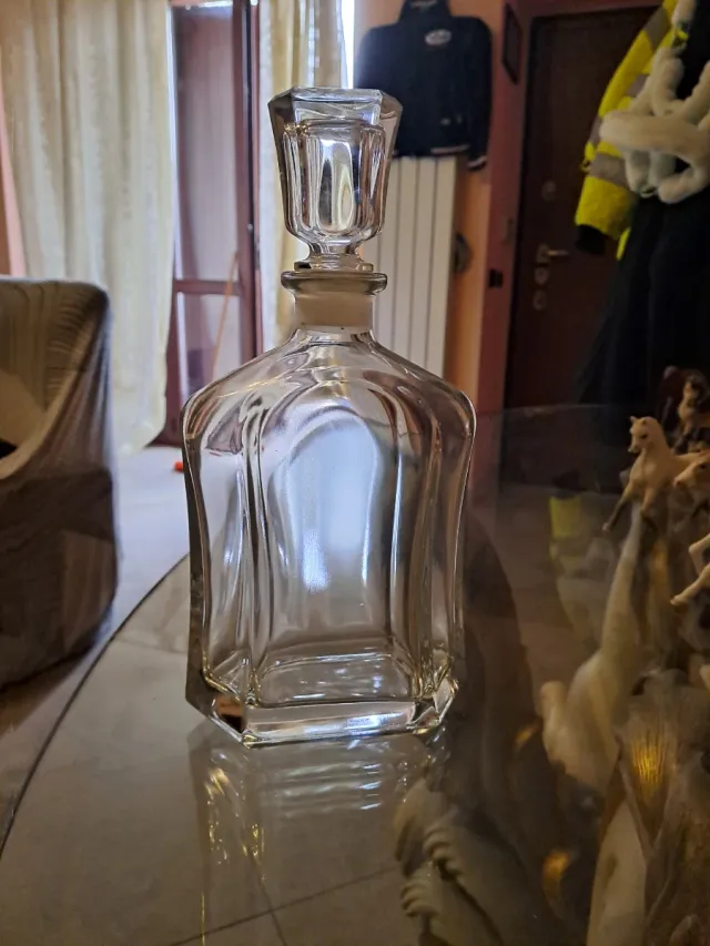 Decanter Liquori/Whisky in Vetro
