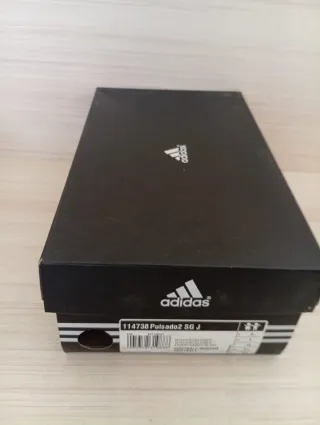 Adidas n.38 Scarpe Calcio Argento Nuove
