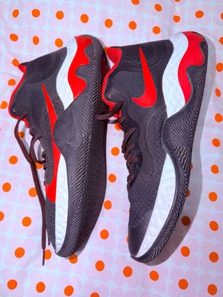 Scarpe Nike uomo alte nere rosse