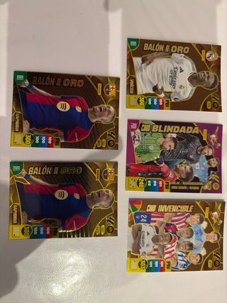 Lote Ricardo. Cartas Adrenalyn Panini