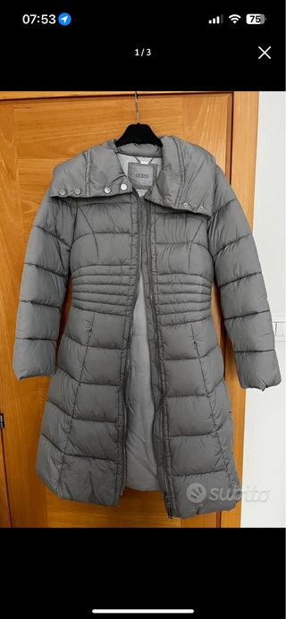 Piumino Guess donna grigio