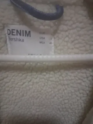 Cazadora tejana forrada de borrego