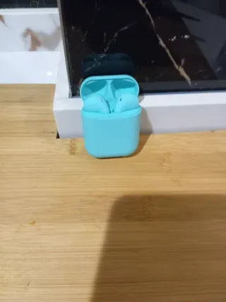 Cascos Inalámbricos Bluetooth Azul