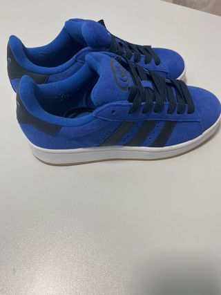 Adidas Bambas Azul y Negro