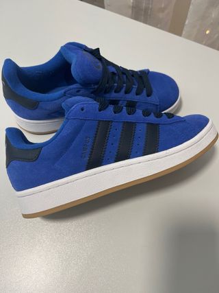 Adidas Bambas Azul y Negro
