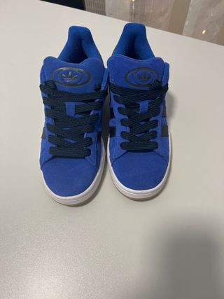 Adidas Bambas Azul y Negro