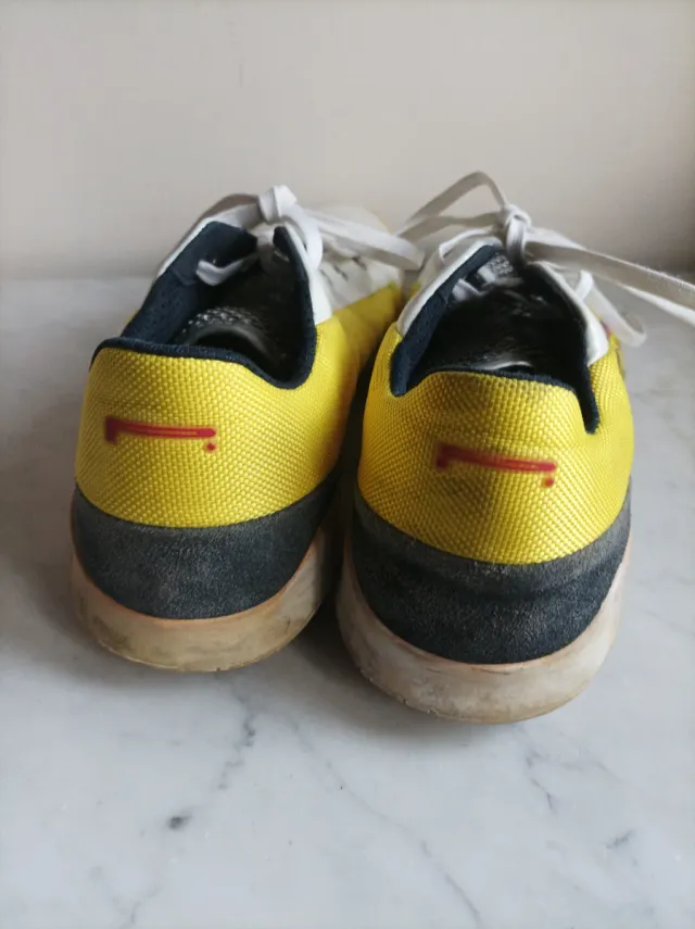 Scarpe sportive uomo Pirelli bianche/gialle