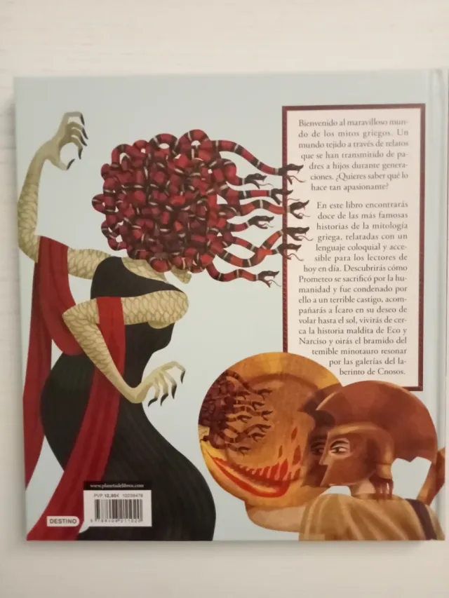 El gran libro de los mitos griegos: Ilustrado p...