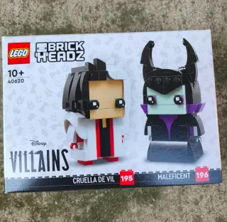 LEGO BrickHeadz Disney 40620 Cruella & Maleficent