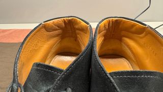 Scarpe Car Shoe nere scamosciate