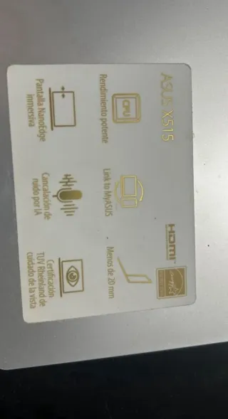 Portátil ASUS X515 Plata